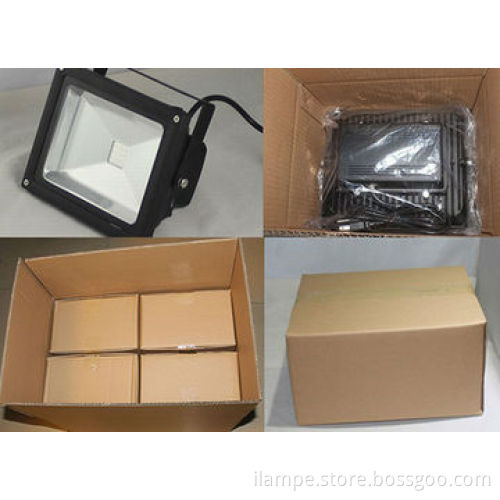 High lumen 30W LED flood light with CE and EMC marks